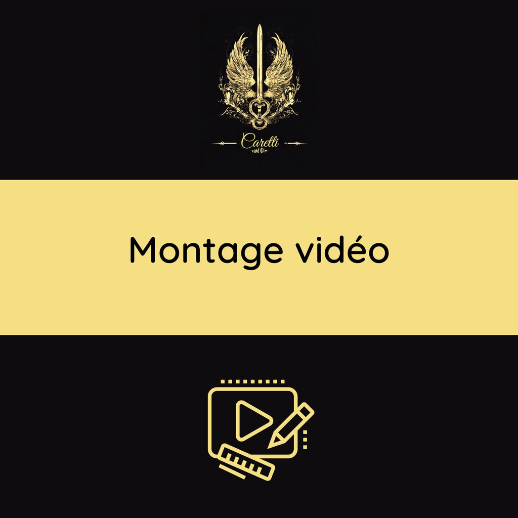 Montage vidéo - Caretti and Co